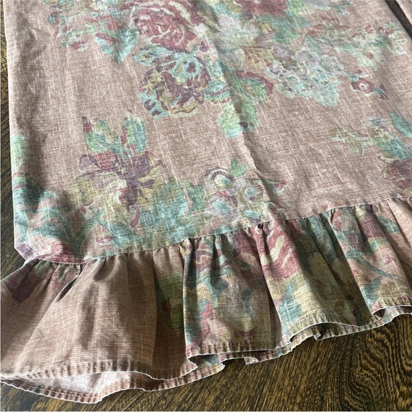 VINTAGE RALPH LAUREN MAURA RUFFLED STANDARD PILLOWCASES - Picture 4 of 9